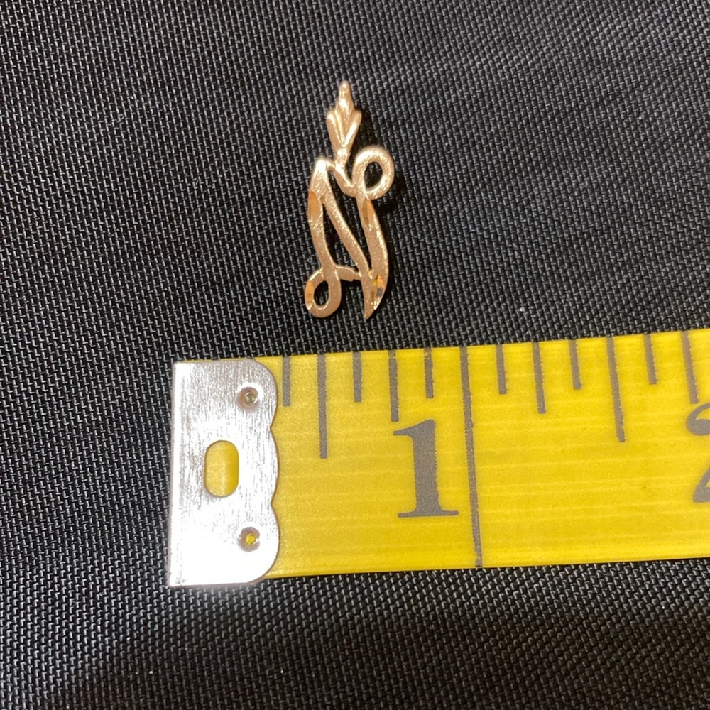 14k gold charm